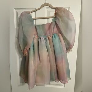 Selkie, size small rainbow dress